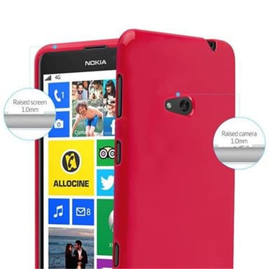 Nokia Lumia 625 Skal Fodral Case (Röd)