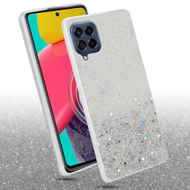 Samsung Galaxy M53 5G Skal Fodral Case (Genomskinlig)