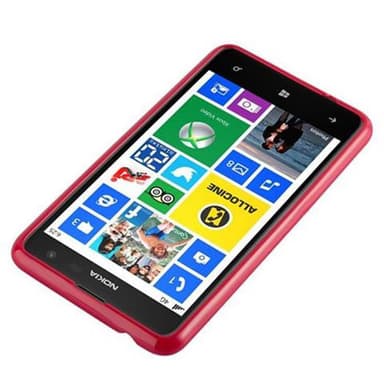 Nokia Lumia 625 Skal Fodral Case (Röd)