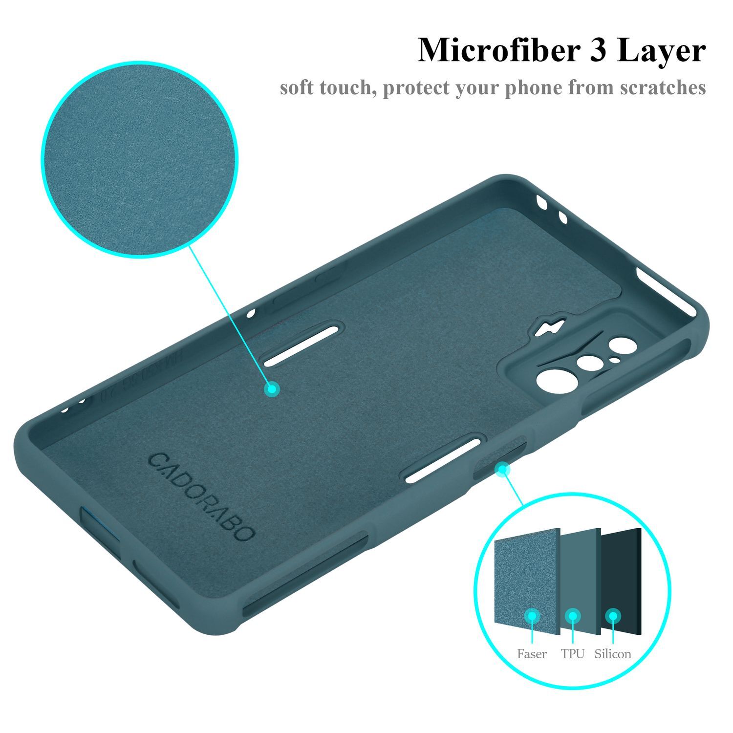 Xiaomi Poco F4 GT Skal Fodral Case (Grön)