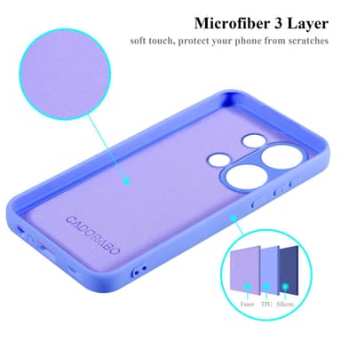 Xiaomi Poco M6 Pro Skal Fodral Case (Lila)