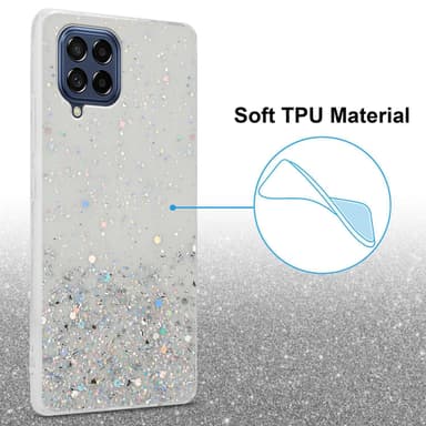 Samsung Galaxy M53 5G Skal Fodral Case (Genomskinlig)