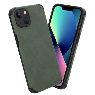 Skal iPhone 13 Fodral Case (Grön)