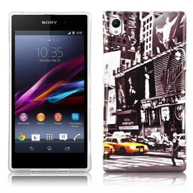 Sony Xperia Z1 Skal Fodral Case (Grå)