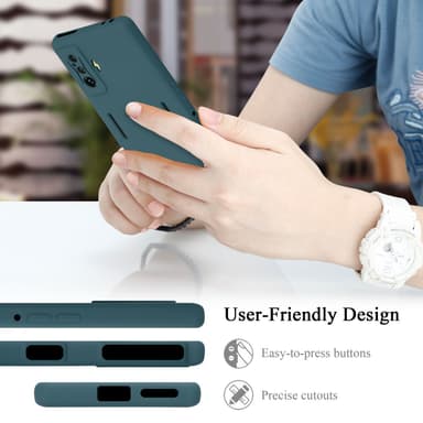 Xiaomi Poco F4 GT Skal Fodral Case (Grön)