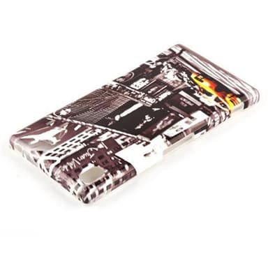 Sony Xperia Z1 Skal Fodral Case (Grå)
