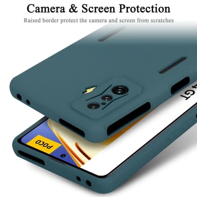 Xiaomi Poco F4 GT Skal Fodral Case (Grön)