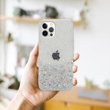 iPhone 12 PRO MAX Skal Fodral Case (Transparent)