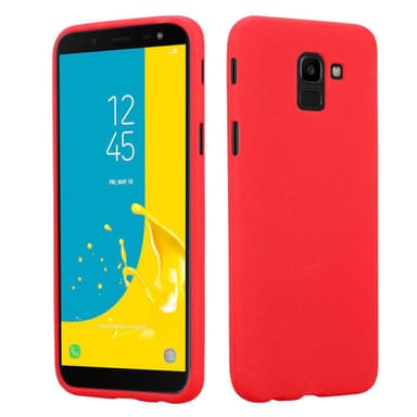 Skal Samsung Galaxy J6 2018 Fodral Case (Röd)