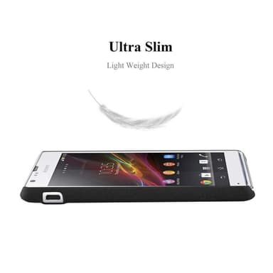 Sony Xperia SP Skal Fodral Case (Svart)