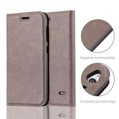 ZTE Blade S6 Skal Fodral Case (Brun)