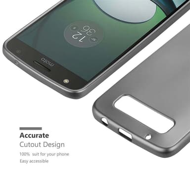 Skal Motorola MOTO Z PLAY Fodral Case (Grå)