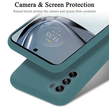 Motorola MOTO G62 5G Skal Fodral Case (Grön)