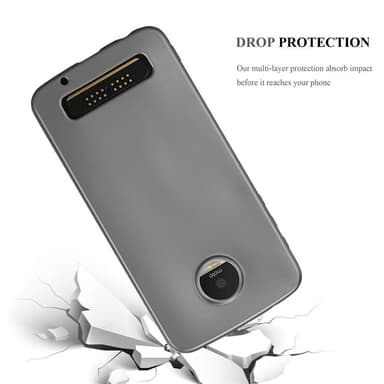 Skal Motorola MOTO Z PLAY Fodral Case (Grå)