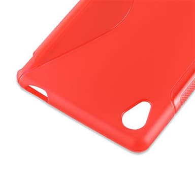 Sony Xperia M4 AQUA Skal Fodral Case (Röd)