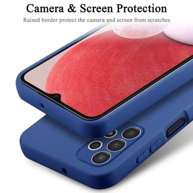 Samsung Galaxy A13 4G Skal Fodral Case (Blå)