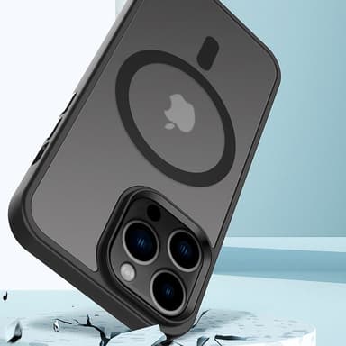 iPhone 13 PRO Skal Fodral kompatibel MagSafe (Svart)