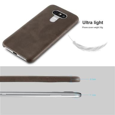 LG G5 Skal Fodral Case (Brun)