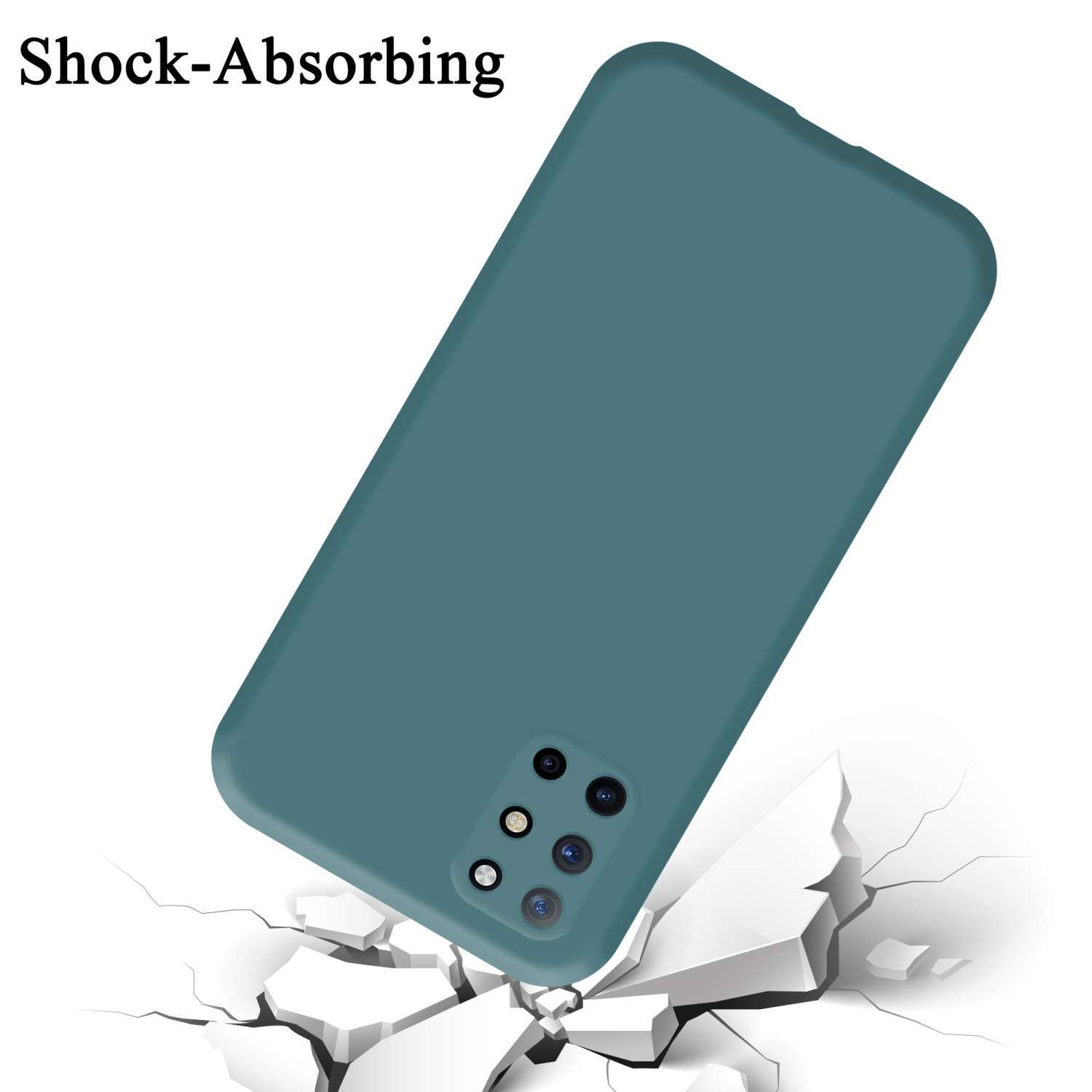 OnePlus 8T Skal Fodral Case (Grön)