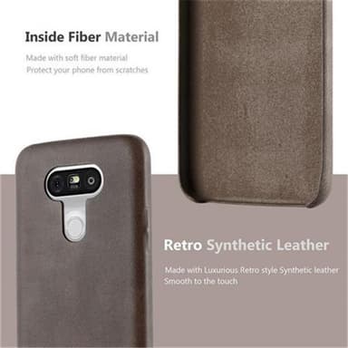 LG G5 Skal Fodral Case (Brun)