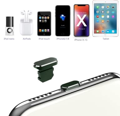 Skyddskåpa för iPhone Dammskyddande plugg
