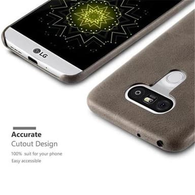 LG G5 Skal Fodral Case (Brun)