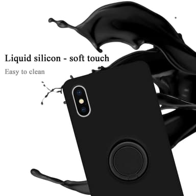 Skal iPhone XS MAX Fodral Case (Svart)