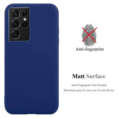 Skal Samsung Galaxy S21 ULTRA Fodral Case (Blå)