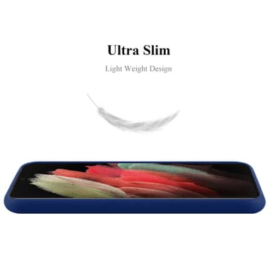 Skal Samsung Galaxy S21 ULTRA Fodral Case (Blå)