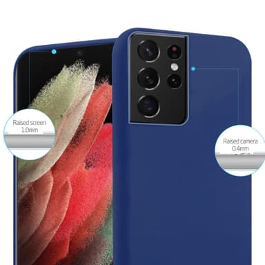 Skal Samsung Galaxy S21 ULTRA Fodral Case (Blå)
