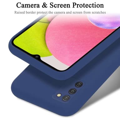 Samsung Galaxy A03s Skal Fodral Case (Blå)