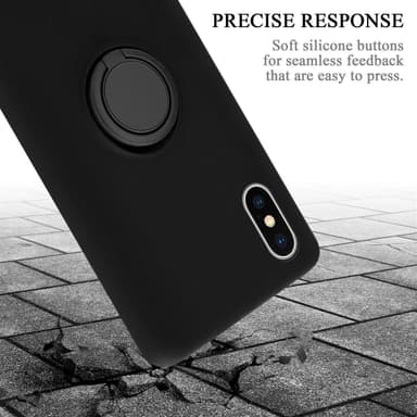 Skal iPhone XS MAX Fodral Case (Svart)