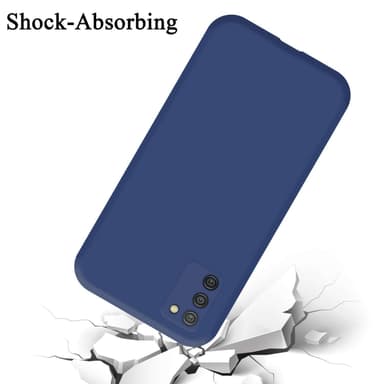 Samsung Galaxy A03s Skal Fodral Case (Blå)