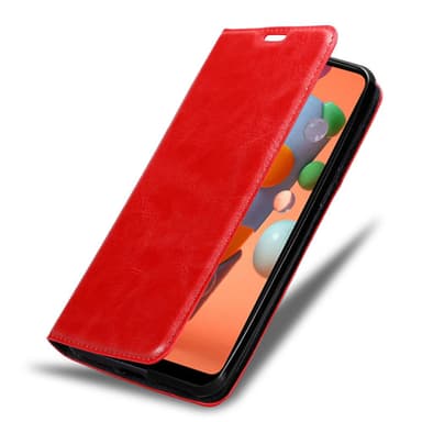 Samsung Galaxy A11 / M11 Skal Fodral Case (Röd)