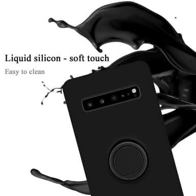 Skal Samsung Galaxy S10 5G Fodral Case (Svart)