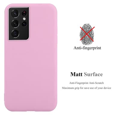 Skal Samsung Galaxy S21 ULTRA Fodral Case (Rosa)