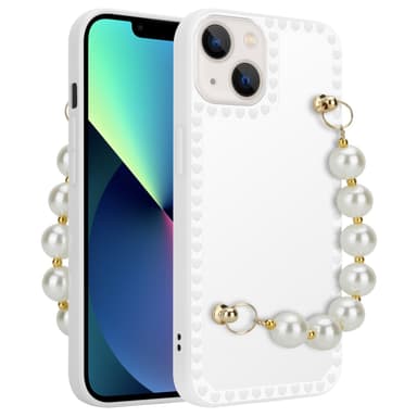 iPhone 13 MINI Skal Fodral Case (Vit)