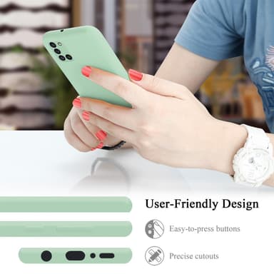 Samsung Galaxy A31 Skal Fodral Case (Grön)