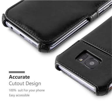Skal Samsung Galaxy S7 EDGE Plånboksfodral (Svart)