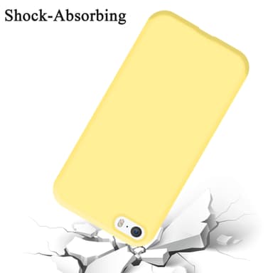 iPhone 5 / 5S / SE 2016 Skal Fodral Case (Gul)