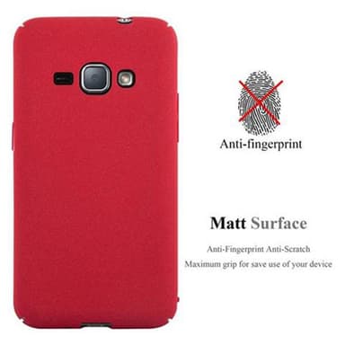 Samsung Galaxy J1 2016 Skal Fodral Case (Röd)
