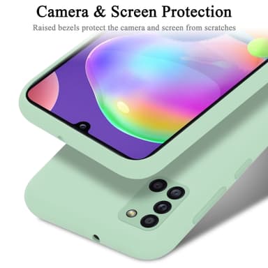 Samsung Galaxy A31 Skal Fodral Case (Grön)