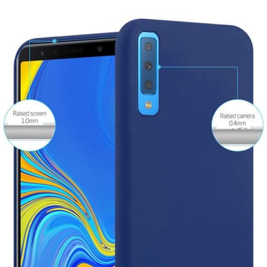Skal Samsung Galaxy A7 2018 Fodral Case (Blå)