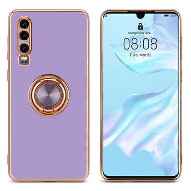 Huawei P30 Skal Fodral Case (Lila)
