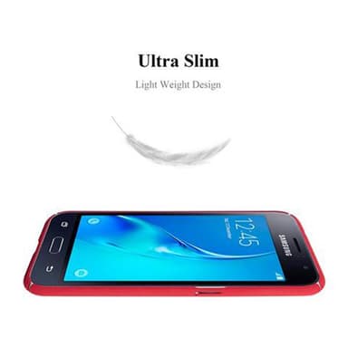 Samsung Galaxy J1 2016 Skal Fodral Case (Röd)