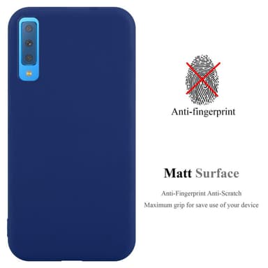 Skal Samsung Galaxy A7 2018 Fodral Case (Blå)