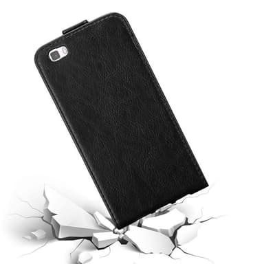 Huawei P8 LITE 2015 Flipfodral Skal (Svart)