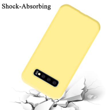 Samsung Galaxy S10 PLUS Skal Fodral Case (Gul)