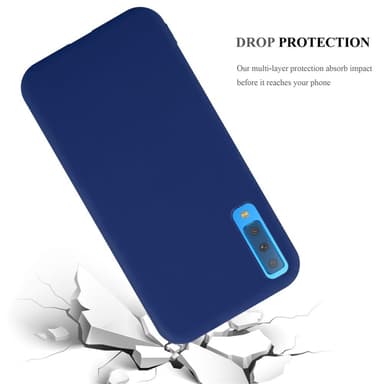 Skal Samsung Galaxy A7 2018 Fodral Case (Blå)