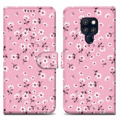 Huawei MATE 20 Plånboksfodral Skal (Rosa)